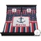 Nautical Anchors & Stripes Bedding Set (King) - Duvet
