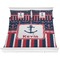 Nautical Anchors & Stripes Bedding Set (King)