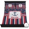 Nautical Anchors & Stripes Bedding Set (Queen) - Duvet