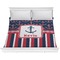 Nautical Anchors & Stripes Comforter (King)