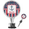 Nautical Anchors & Stripes Custom Bottle Stopper (main and full view)