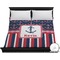 Nautical Anchors & Stripes Duvet Cover (King)