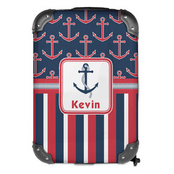 Nautical Anchors & Stripes Kids Hard Shell Backpack (Personalized)