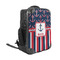 Nautical Anchors & Stripes 15" Backpack - ANGLE VIEW