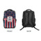 Nautical Anchors & Stripes 15" Backpack - APPROVAL