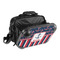 Nautical Anchors & Stripes 15" Hard Shell Briefcase - Open