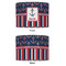 Nautical Anchors & Stripes 16" Drum Lampshade - APPROVAL (Fabric)
