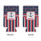 Nautical Anchors & Stripes 16oz Can Sleeve - APPROVAL