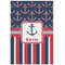 Nautical Anchors & Stripes 24x36 - Matte Poster - Front View