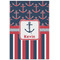 Nautical Anchors & Stripes Poster - Matte - 24x36 (Personalized)