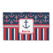 Nautical Anchors & Stripes 3'x5' Indoor Area Rugs - Main