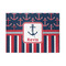 Nautical Anchors & Stripes 5'x7' Indoor Area Rugs - Main
