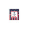 Nautical Anchors & Stripes 8x10 - Canvas Print - Front View