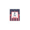Nautical Anchors & Stripes Canvas Print - 8x10 (Personalized)