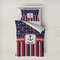 Nautical Anchors & Stripes Bedding Set- Twin XL Lifestyle - Duvet