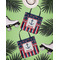 Nautical Anchors & Stripes Canvas Tote Lifestyle Front and Back