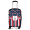 Nautical Anchors & Stripes Carry-On Travel Bag - With Handle