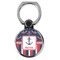 Nautical Anchors & Stripes Cell Phone Ring Stand & Holder