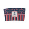Nautical Anchors & Stripes Coffee Cup Sleeve - FRONT