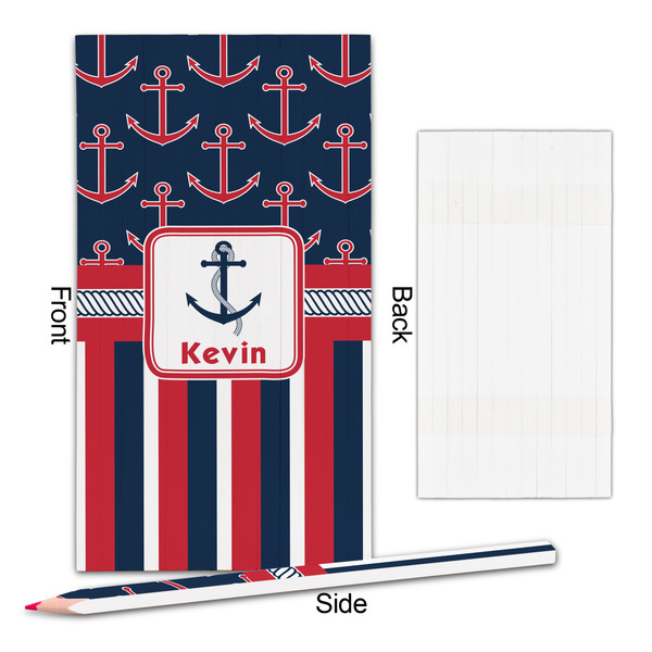 Nautical Anchors & Stripes Colored Pencils - Approval