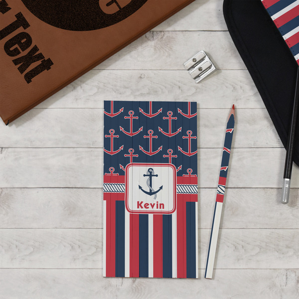 Nautical Anchors & Stripes Colored Pencils - In Context