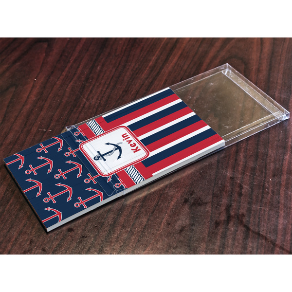 Nautical Anchors & Stripes Colored Pencils - In Package