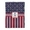 Nautical Anchors & Stripes Comforter - Twin XL - Front