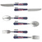 Nautical Anchors & Stripes Cutlery Set - APPROVAL