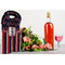 Nautical Anchors & Stripes Double Wine Tote - LIFESTYLE (new)