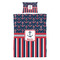 Nautical Anchors & Stripes Duvet Cover Set - Twin - Alt Approval
