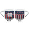Nautical Anchors & Stripes Espresso Cup - 6oz (Double Shot) (APPROVAL)