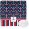 Nautical Anchors & Stripes Wash Cloth with soap