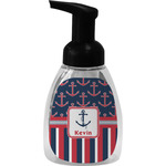 Nautical Anchors & Stripes Foam Soap Bottle (Personalized)