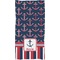 Nautical Anchors & Stripes Full Sized Bath Towel - Apvl