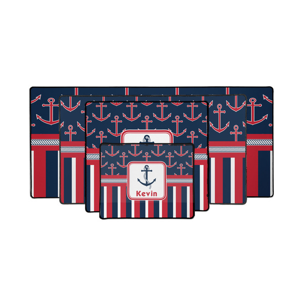 Nautical Anchors & Stripes Gaming Mats - PARENT/MAIN