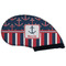 Nautical Anchors & Stripes Golf Club Covers - BACK