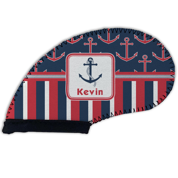 Nautical Anchors & Stripes Golf Club Covers - FRONT
