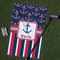 Nautical Anchors & Stripes Golf Towel Gift Set - Main