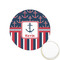 Nautical Anchors & Stripes Icing Circle - XSmall - Front