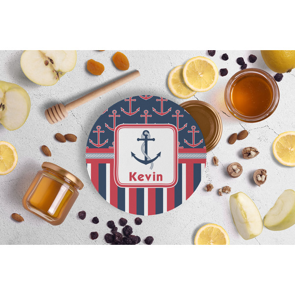 Nautical Anchors & Stripes Jar Opener - Lifestyle Image