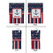 Nautical Anchors & Stripes Jewelry Gift Bag - Gloss - Approval