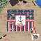 Nautical Anchors & Stripes Jigsaw Puzzle 500 Piece - In Context