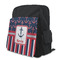 Nautical Anchors & Stripes Preschool Backpack (Personalized)