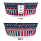 Nautical Anchors & Stripes Kids Bowls - APPROVAL