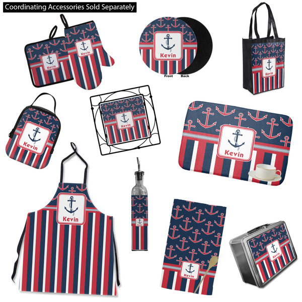 Nautical Anchors & Stripes Kitchen Accessories & Decor