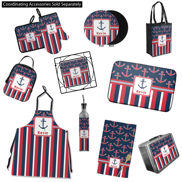 Nautical Anchors & Stripes Kitchen Accessories & Decor