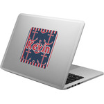 Nautical Anchors & Stripes Laptop Decal (Personalized)