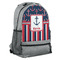 Nautical Anchors & Stripes Backpack (Personalized)