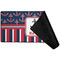 Nautical Anchors & Stripes Large Gaming Mats - FRONT W/ FOLD