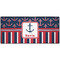 Nautical Anchors & Stripes Gaming Mouse Pad (Personalized)